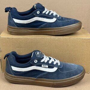 Vans Kyle Walker Navy Blue Gum Sole Men's Size 9 Skateboard Shoes 721356